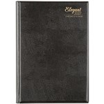 CUMBERLAND 2027 ELEGANT DIARY A5 DAYTOPAGE BLACK