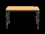 RAPIDLINE STEEL FRAME TABLE 1200 X 600MM BEECH