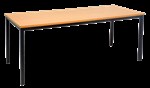 RAPIDLINE STEEL FRAME TABLE 1800 X 750MM BEECH