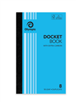 OLYMPIC NO8 DUPLICATE CARBON DOCKET BOOK 50 LEAF 200 X 125MM