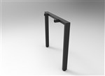 DELUXE SINGLE DESK LEG  750MM STEEL AFRDI CERTIFIED