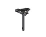 INFINITY 120   POLE LEG FOR DESKS  BLACKWHITE