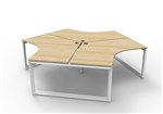 INFINITY 120   WORKSTATION  LOOP LEG OFFICE DESK