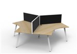 INFINITY 120   WORKSTATION WITH ETERNITY LEGS