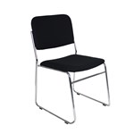 EVO CHAIR  SLEEK BLACK FABRIC OFFICE CHAIR