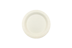 EARTH ECO ECONOMY DISPOSABLE PAPER PLATES 180MM WHITE PACK 50