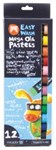 Micador Oil Pastels Easy Wash Vibrant Colors 12 Asst