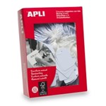 APLI 389 White Merchandising Tags 18x29mm 1000pk