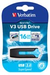 Verbatim 16GB Blue USB 30 StorenGo V3 Drive