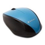 Verbatim Blue LED Wireless Mouse MultiSurface Precision
