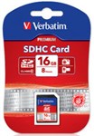 Verbatim 16GB SDHC Card  Class 10 Fast 45MBs
