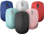 Rapoo M100 Blue Wireless Mouse 3 Devices Quiet Click