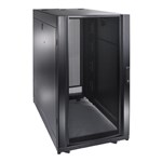 APC 24U Rack Cabinet Casters Doors Keys Roof