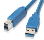 Astrotek 2m USB 30 Printer Cable A to B Blue