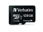 Verbatim 128GB Micro SDXC Card with Adapter  Fast  Durable