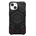 UAG Monarch Pro MagSafe iPhone 15 Case  Rugged Kevlar Black