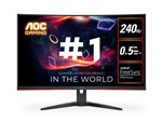 AOC 315 240Hz Curved Gaming Monitor  FHD 05ms VA