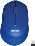 Logitech M331 SILENT PLUS Wireless Mouse  Blue