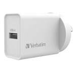 Verbatim 24A Single Port USB Wall Charger  White