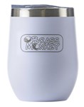 BRASS MONKEY 350ML WHITE SS304 MUG WITH LID