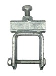 B2725WB ROLLER AXLE MOUNT BRACKET  100X50MM COMPRESSION CLAMP