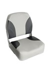 ECONOMY COACH WHITEBLUE HIGH BACK BOAT SEAT