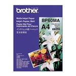 BROTHER BP60MA MATTE INKJET PAPER     PROFESSIONAL GLAREFREE PRINTS