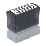 BROTHER 22X60MM BLACK PREINKED CUSTOM STAMP FOR OFFICE USE