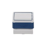 BROTHER 34X58MM BLUE PREINKED STAMP FOR CRISP IMPRESSIONS