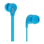 MOKI 45 COMFORT BUDS BLUE ERGONOMIC INEAR HEADPHONES