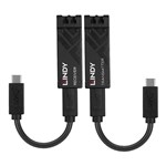 LINDY 100M FIBREOP USBC EXT