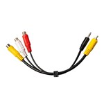 LINDY 35MM 3RCA FEMALE