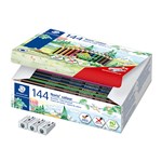 STAED NORIS HEX COL PENC PK144