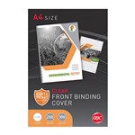 GBC CLR COVER 250 MIC A4 PK100