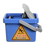 CLNLNK BKT PLSTC WRNGR 9L BLU