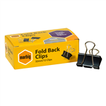 MARBIG FOLDBACK CLIPS 32MM BOX 12