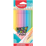 MAPED COLOR PEPS PENCILS COLOUR PASTEL PACK 11