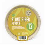 COMPOSTABLE PLATE GREENLID 207ML PLANT FIBER 12 PACK