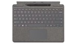 Surface Pro 8X Signature Keyboard type cover Platinum with Pen Bundle