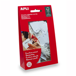 APLI STRUNG TICKETS 22 X 35MM WHITE PACK 100