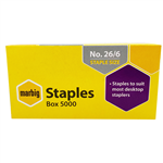 MARBIG STAPLES 266 BOX 5000