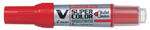 SP MARKER PILOT PERMANENT BEGREEN SUPERCOLOR BULLET TIP RED