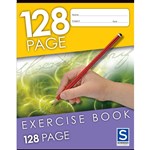 EXERCISE BOOK SOVEREIGN 225X175MM 8MM RULED 128PG