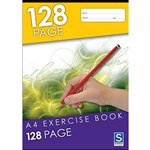 EXERCISE BOOK SOVEREIGN A4 8MM RULED 128PG