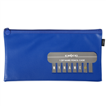 CELCO PENCIL CASE BLUE  338 X 174MM