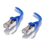 ASTROTEK CAT6A SHIELDED ETHERNET CABLE 10M BLUE COLOR 10GBE RJ45 NETWORK LAN PATCH LEAD SFTP LSZH CORD 26AWG