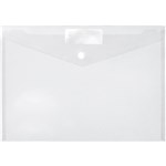 MARBIG DOCULOPE WALLET BUTTON CLOSURE A4 CLEAR