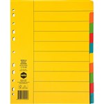 MARBIG 37190 EXTRA WIDE DIVIDERS A4 10 TAB MANILLA BRIGHT