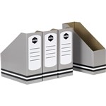 MARBIG MAGAZINE BOX GREY PACK 4