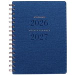 AAG SIGNATURE FINANCIAL YEAR DIARY WEEK TO VIEW A5 NAVY